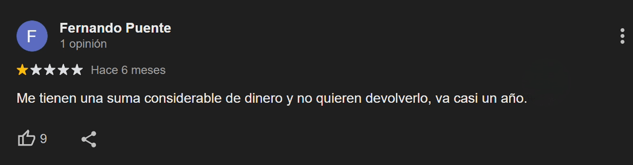 Reseña de usuario 5